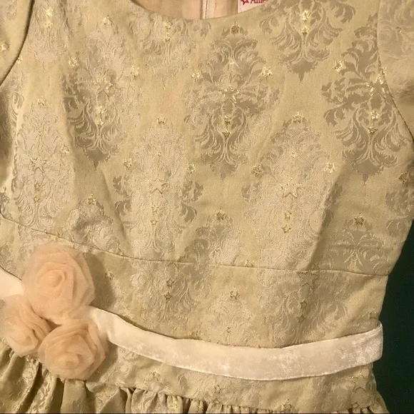 American Girl Gold Dress - Picture 7 of 7
